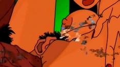 Famous Toons Anal Orgasm