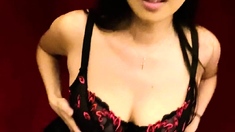 Busty Asian Showing Her Big Boobs