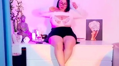 Webcam petite BBW huge natural boobs asian babe