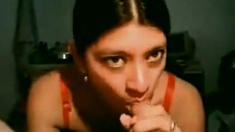 Desi Woman Knows Deepthroat Sucking