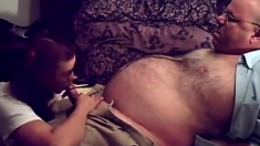 Lucky fucking old fat man