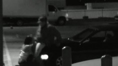 Security Camera Catches Some Hardcore Banging In A Parking Lot